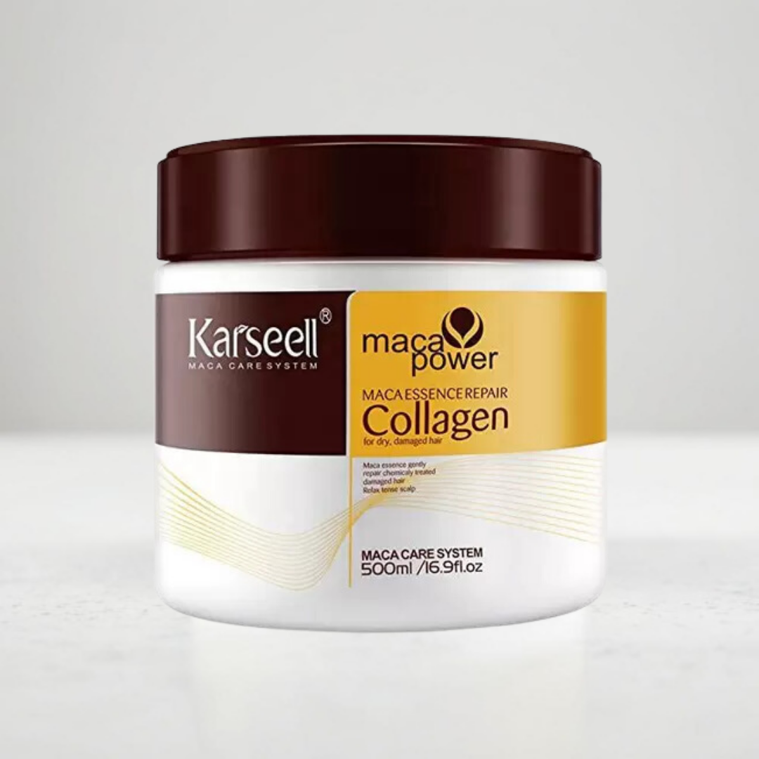 [COMPRE 1 LEVE 2] MacaPower Karseell Collagen® 500ml: Alisamento Intenso e Nutrição Profunda